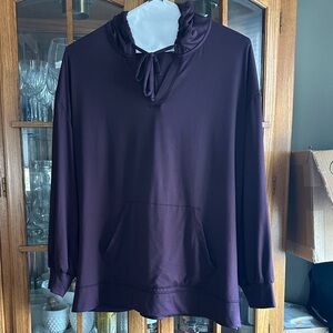 Lane Bryant Women's Dark Purple Tunic Top